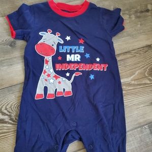 Boy's Shorts Romper